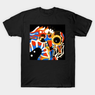 dark ufo warrior ecopop T-Shirt